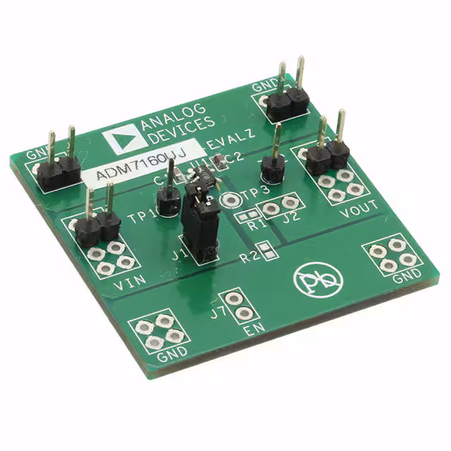 ADM7160CP-EVALZ Analog Devices Inc.  Cartes d'évaluation - Régulateurs de tension linéaires